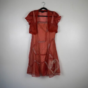 Coast Chiffon Cream and Pink Mini Dress adn Bolero