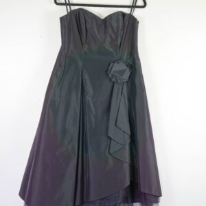 Debut  Black Strapless Dress