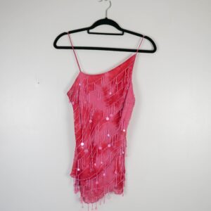 Dusk Fuchsia Pink Sequin Top