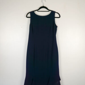 Frank Usher Tailored Navy Dress