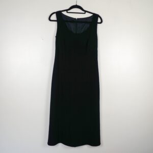 M&S Tailored Black Crepe Dress