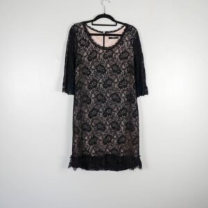 Oasis Black Lace Dress