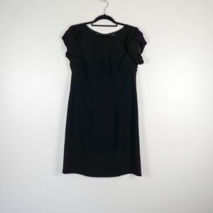 M&S Black Crepe Formal Dress