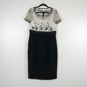 Condici Black and Whit Lace Dress