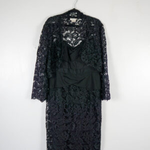 Studibaker Australia Blace Lace Dress with Lace Cardigan