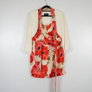 Inspirato Strapless Floral Dress and Bollero