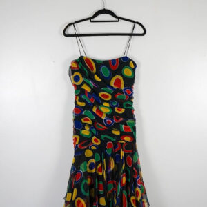 Frank Usher Multicoloured Chiffon Dress
