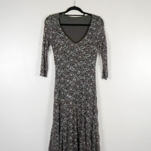 Grey Lace Sparkle Dress