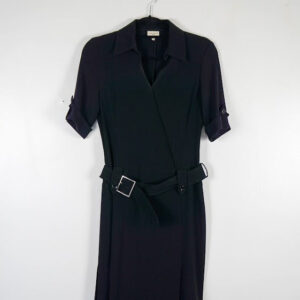 Karen Millen Wrap-over Dress with Tailored Cut