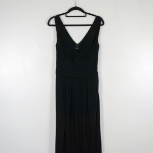 Hobbs Black Chiffon Dress