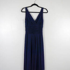 Femme Royal Purple Chiffon Dress