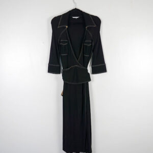 Diane von Furstenberg Brown Wrap Dress