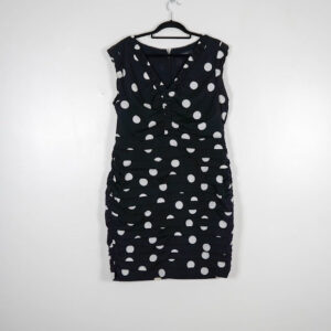 Coast White Spotted Chiffon Dress