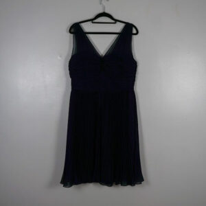 Coast Navy Chiffon Flowing Dress