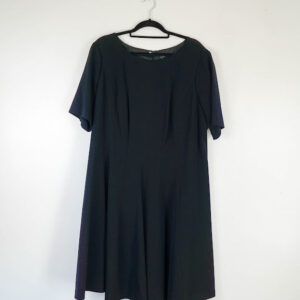M&S Black A-line Dress