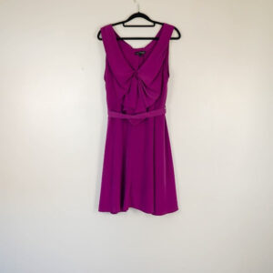 Next Mauve Bow Mini Dress